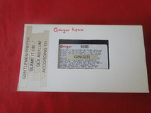 Load image into Gallery viewer, Vintage Adult XXX VHS Porn Tape Adult Video Movie Ginger Ginger Lynn        BS

