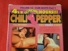 Load image into Gallery viewer, Vintage Adult XXX VHS Porn Tape Chili Pepper Cum Shots Rebecca Bardeaux      X30

