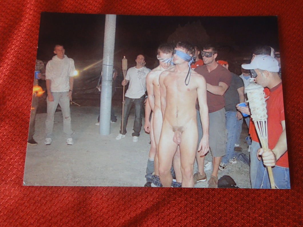 Vintage Gay Interest Nude Hot Hung Male Photo 5 x 7 Gay Initiation    H52