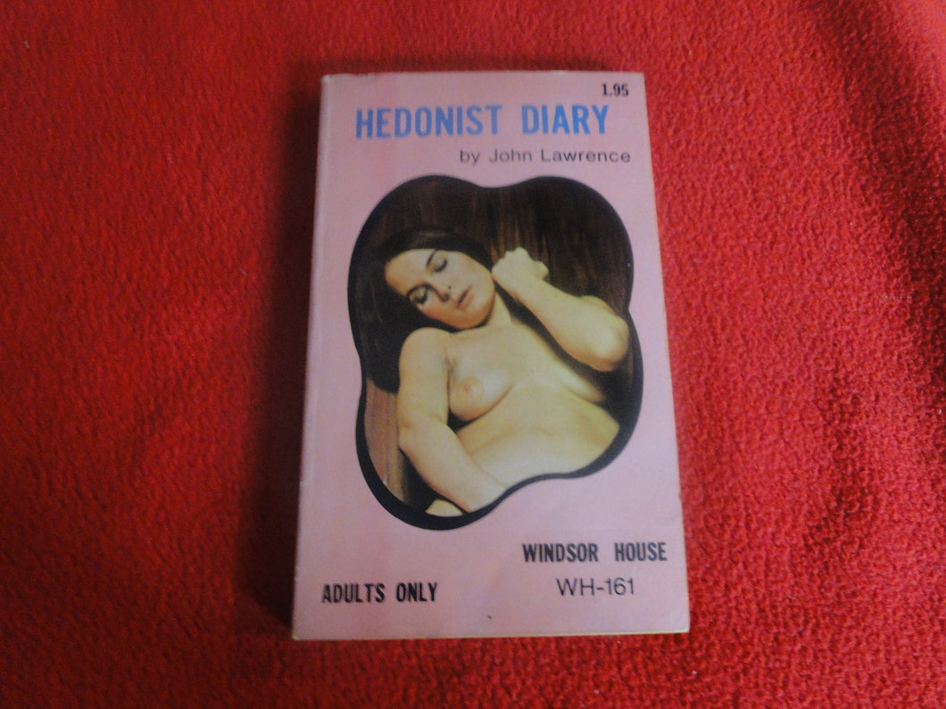 Vintage Adult Paperback Book/Novel Windsor House Hedonist Diary       G3
