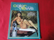 Load image into Gallery viewer, Vintage Nude Erotic Sexy Adult Magazine Color Views 1972              EA
