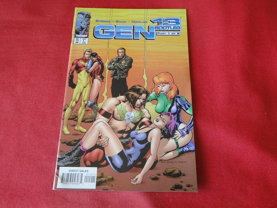 Vintage Nude Erotic Sexy Adult Men's Comic Book Gen 13 Bootleg Part 1 Jan. 1998  PB3