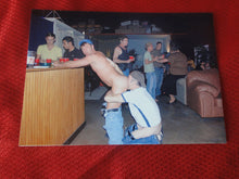 Load image into Gallery viewer, Vintage Gay Interest Nude Hot Hung Male Photo 5 x 7 Frat Party Rim Job    H52
