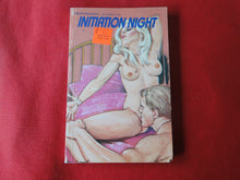 Load image into Gallery viewer, Vintage Erotic Adult Paperback Book/Novel Initiation Night        G4
