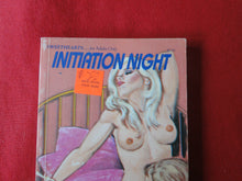Load image into Gallery viewer, Vintage Erotic Adult Paperback Book/Novel Initiation Night        G4
