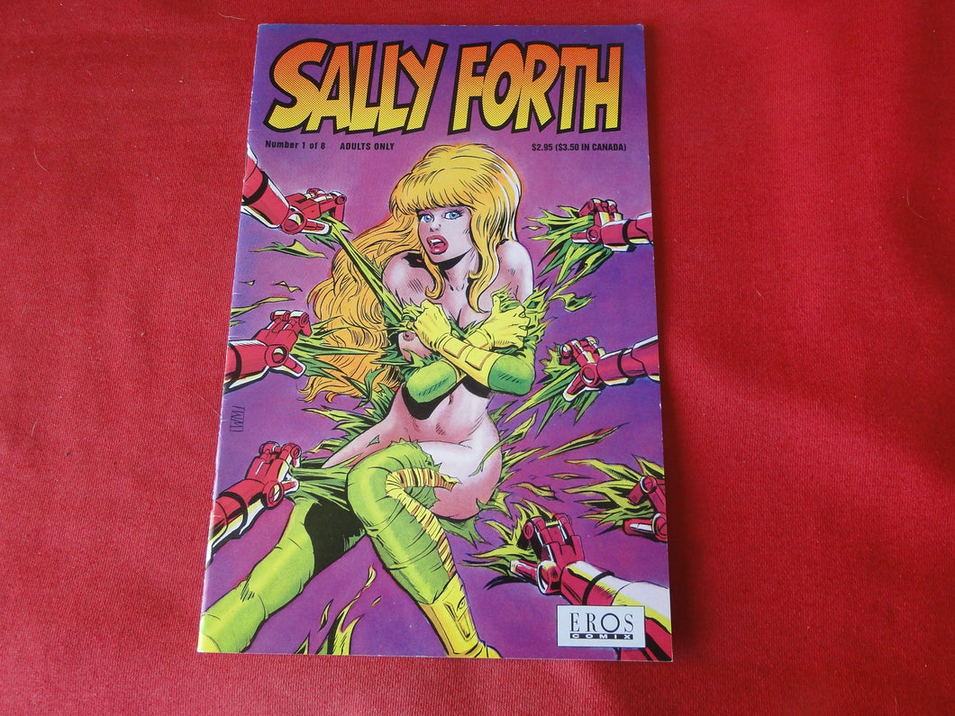 Vintage Nude Erotic Sexy Adult Men's Comic Book Sally Forth #1 1993     PB3
