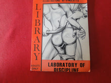 Load image into Gallery viewer, Vintage Erotic Porn Paperback Book/Novel BDSM Laboratory of Discipline     HC3
