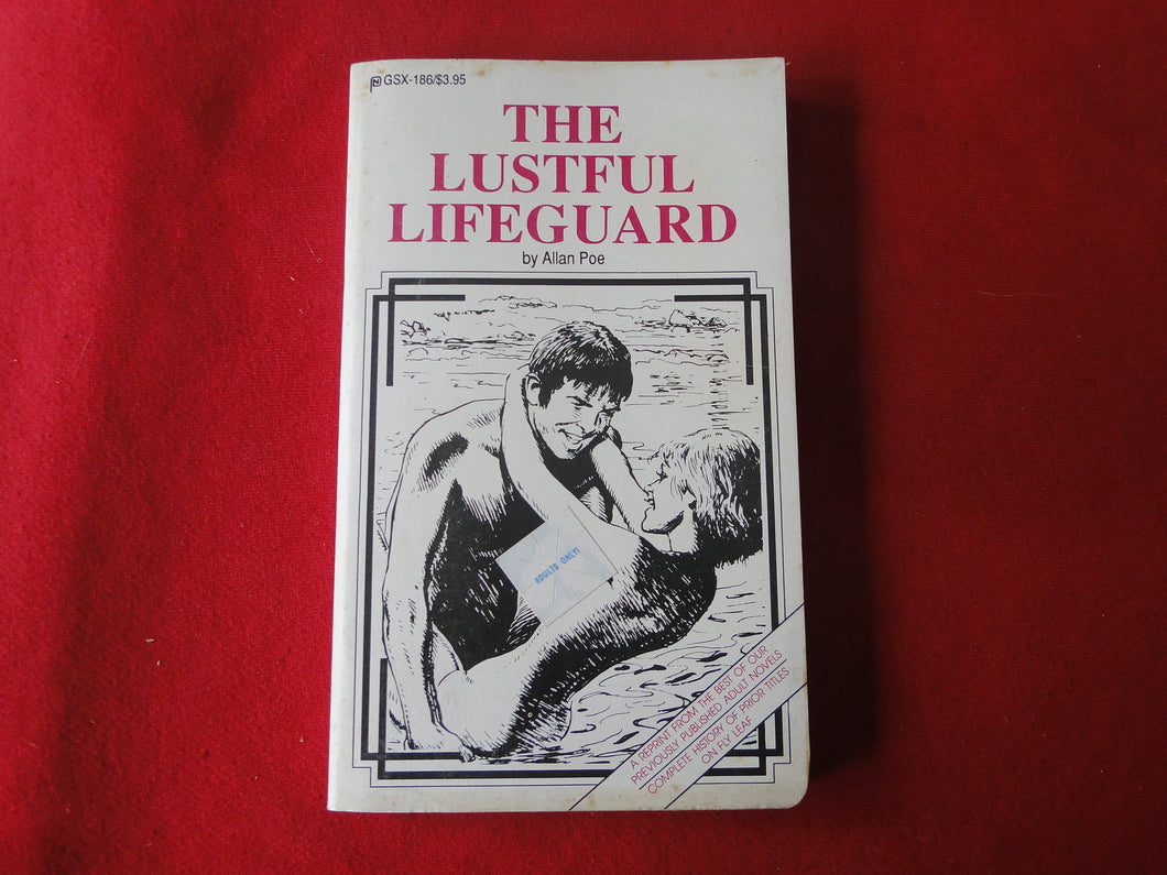 Vintage Erotic Adult Paperback Book/Novel The Lustful Lifeguard       G4
