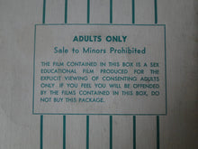 Load image into Gallery viewer, Vintage 8MM Adult Pornographic Smoker Stag Film Jade         X12
