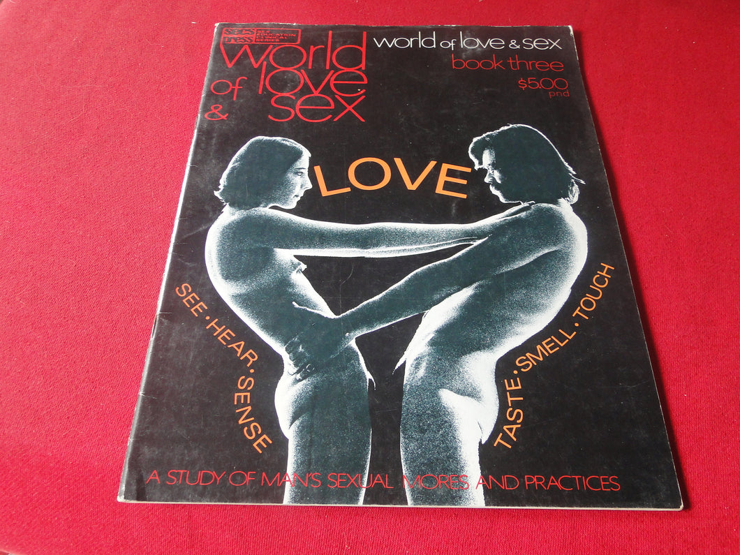 Vintage Nude Erotic Sexy Adult Magazine World of Love & Sex    JB28