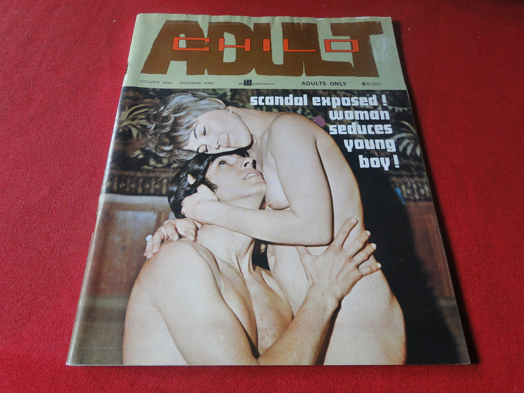 Vintage Nude Erotic Sexy Adult Magazine Adult Child 1969 WAVINESS   JB28