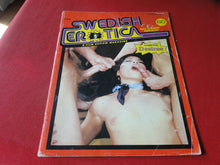 Load image into Gallery viewer, Vintage Nude Erotic Sexy Adult Magazine Swedish Erotica #60 1982  A BIT ROUGH  JB28
