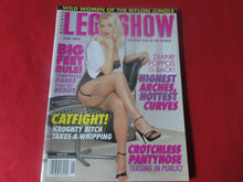 Load image into Gallery viewer, Vintage Nude Erotic Sexy Adult Magazine Leg Show June 2000    HC4

