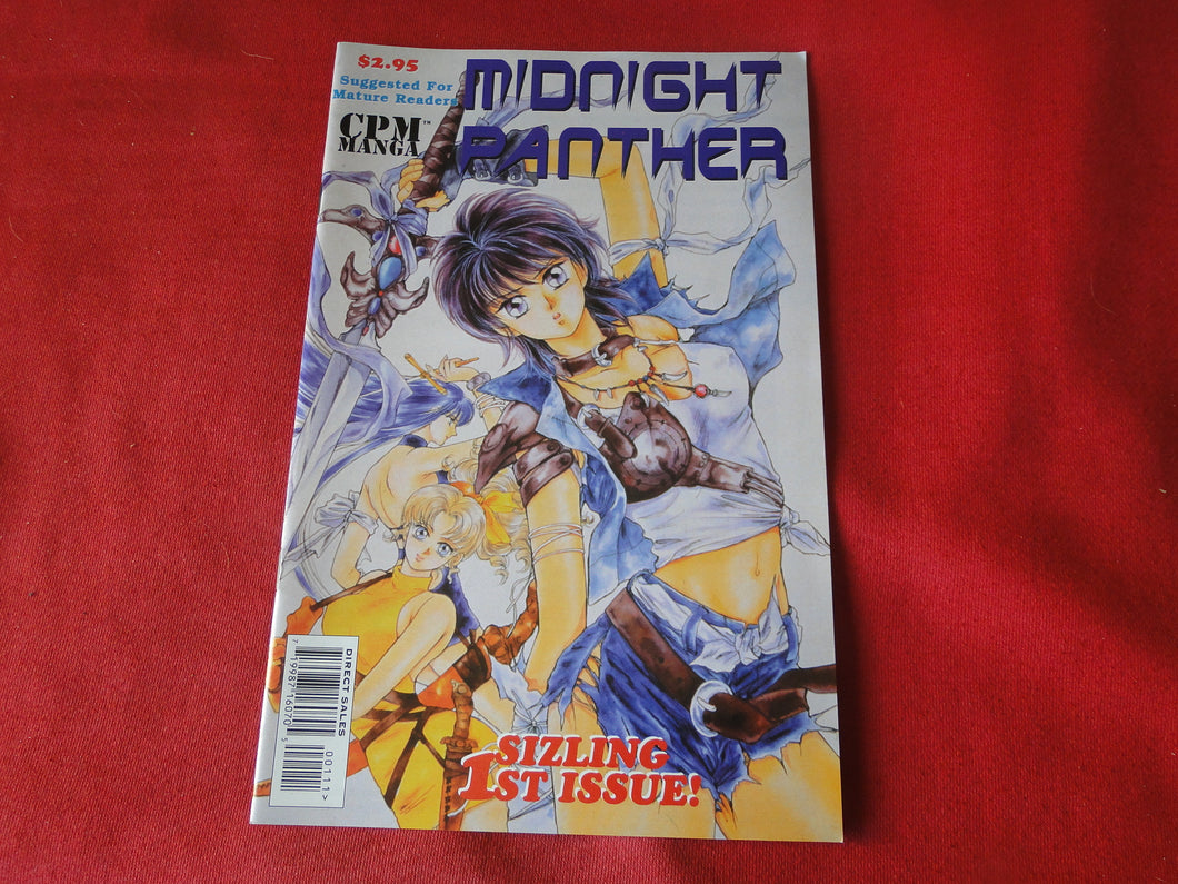 Vintage Nude Erotic Sexy Adult Men's Comic Book Midnight Panther #1 April 1997   PB3