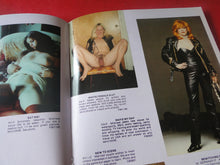 Load image into Gallery viewer, Vintage Nude Erotic Sexy Adult Magazine Mistress/Slave Directory BDSM 1986  JB28
