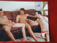 Load image into Gallery viewer, Vintage Gay Interest Nude Hot Hung Male Photo 5 x7 Circle Jerk     H52

