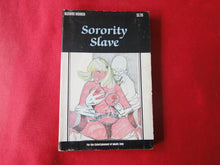 Load image into Gallery viewer, Vintage Erotic Adult Paperback Book/Novel Sorority Slave          G5
