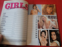 Load image into Gallery viewer, Vintage Nude Erotic Sexy Adult Magazine Gallery Girls Around The World 1989   HC4

