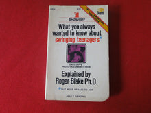 Load image into Gallery viewer, Vintage Erotic Adult Paperback Book/Novel What You Always Wanted To Know About .....G2
