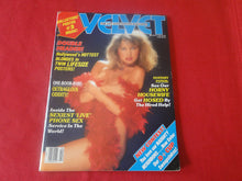 Load image into Gallery viewer, Vintage Nude Erotic Sexy Adult Magazine Velvet March 1987    HC4
