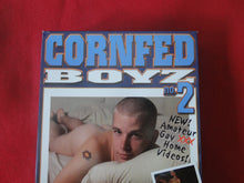 Load image into Gallery viewer, Vintage Adult XXX Gay VHS Tape Video Movie Cornfed Boyz No. 2     G2
