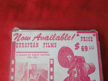 Load image into Gallery viewer, Vintage 8MM Adult Pornographic Smoker Stag Film European Films        U2
