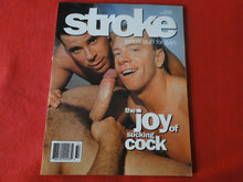 Load image into Gallery viewer, Vintage Adult Erotic Sexy Magazine Gay Interest Stroke 1997         G2
