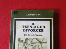 Load image into Gallery viewer, Vintage Erotic Adult Paperback Book/Novel A Teen-Aged Divorcee Liverpool Library Press G2
