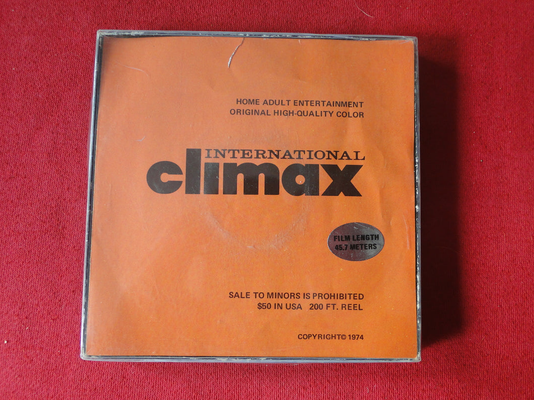 Vintage 8MM Adult Pornographic Smoker Stag Film Climax International 1974    X12