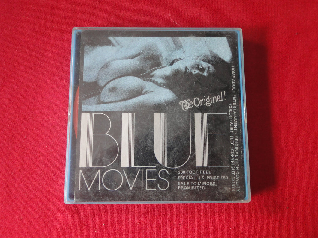 Vintage 8MM Adult Pornographic Smoker Stag Film The Original Blue Movies    X12