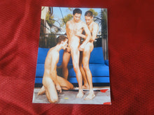 Load image into Gallery viewer, Vintage Gay Interest Nude Hot Hung Male Photo 5 x7 Threeway Sex     H52
