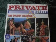 Load image into Gallery viewer, Vintage Adult XXX VHS Porn Tape Private The Golden Triangle           X32
