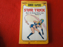 Load image into Gallery viewer, Vintage Adult Paperback Novel/Book Comic Capers Star Trick Book 4       GD2
