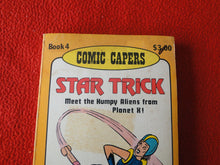 Load image into Gallery viewer, Vintage Adult Paperback Novel/Book Comic Capers Star Trick Book 4       GD2
