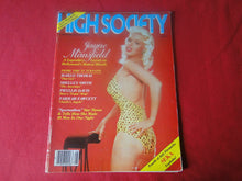 Load image into Gallery viewer, Vintage Nude Erotic Sexy Adult Magazine High Society August 1980 Jayne Mansfield Seka EG
