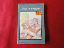 Load image into Gallery viewer, Vintage Erotic Adult Paperback Book/Novel Party Nymph       G3
