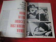 Load image into Gallery viewer, Vintage Nude Erotic Sexy Adult Magazine Debonair March 1969          P85
