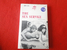 Load image into Gallery viewer, Vintage Adult Paperback Novel/Book The Sex Service          GD2
