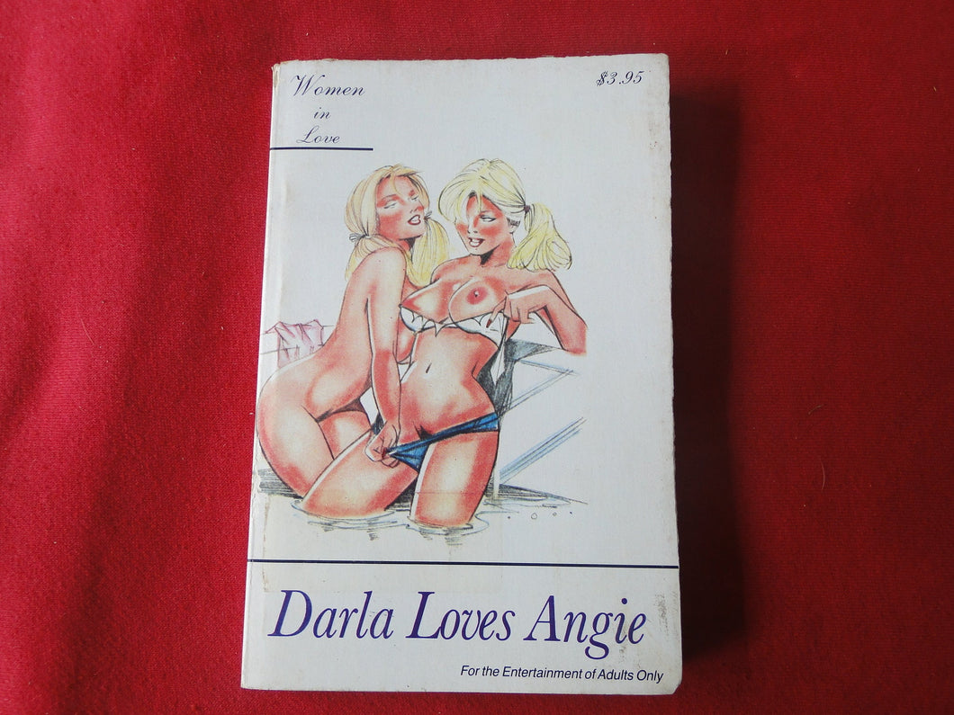 Vintage Erotic Adult Paperback Book/Novel Darla Loves Angie      G3