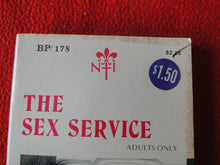 Load image into Gallery viewer, Vintage Adult Paperback Novel/Book The Sex Service          GD2
