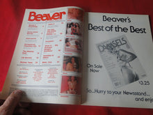 Load image into Gallery viewer, Vintage Nude Erotic Sexy Adult Magazine Beaver March 1982     JB35
