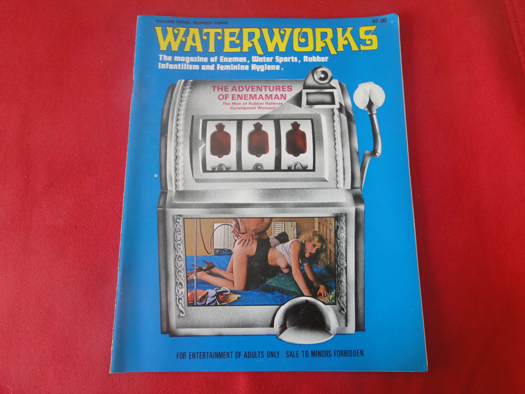 Vintage Nude Erotic Sexy Adult Magazine Waterworks       GM