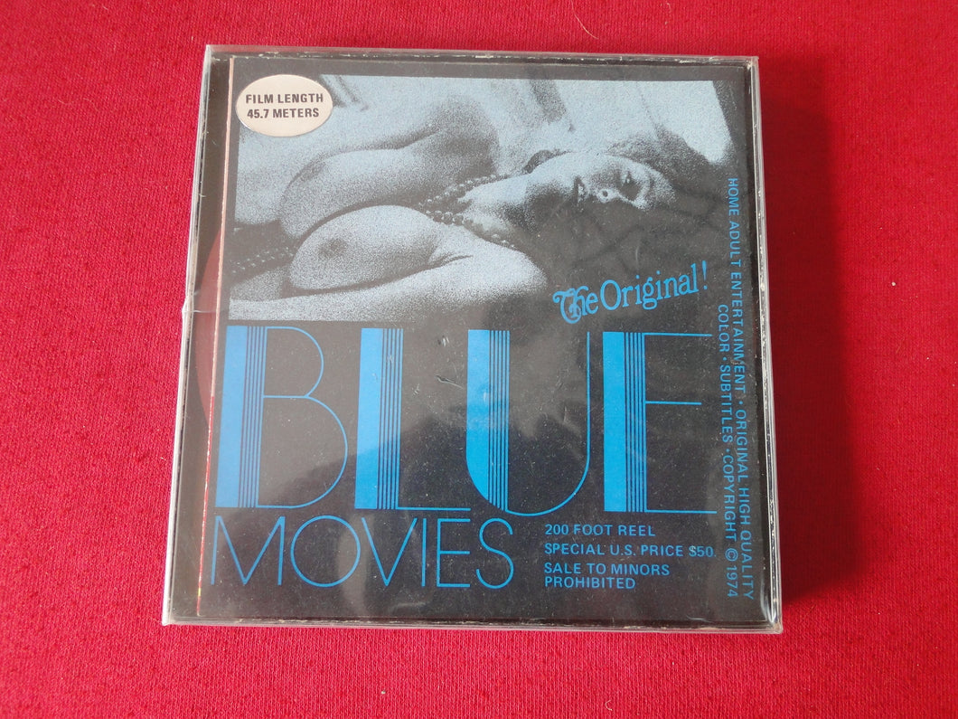 Vintage 8MM Adult Pornographic Smoker Stag Film The Original Blue Movies 1974    X12