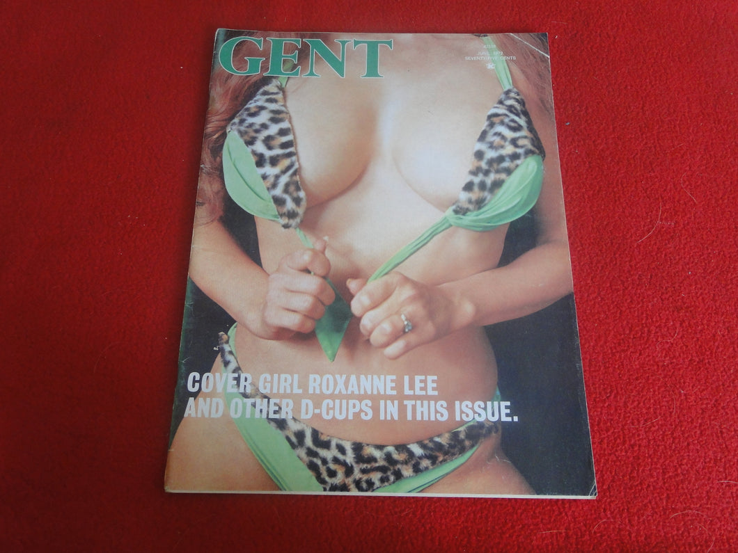 Vintage Nude Erotic Sexy Adult Magazine Gent June 1972 P80