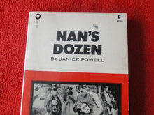 Load image into Gallery viewer, Vintage Adult Paperback Novel/Book Nan's Dozen 1975            GD2
