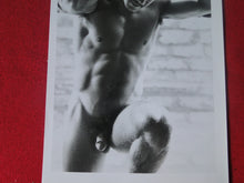 Load image into Gallery viewer, Vintage Gay Interest Colt Nude Black &amp; White Hot Hung Male Photo WRITING ON BACK ADa
