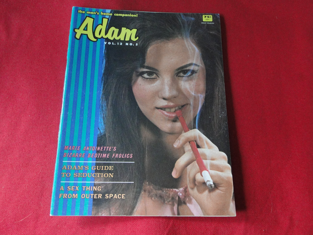 Vintage Nude Erotic Sexy Adult Magazine Adam May 1968       JB34