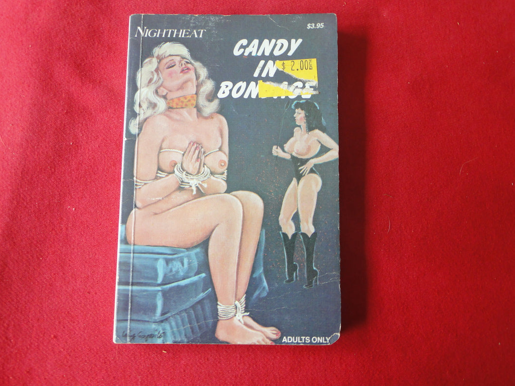 Vintage Erotic Adult Paperback Book/Novel Candy In Bondage          G3
