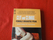 Load image into Gallery viewer, Vintage Adult Paperback Novel/Book Clit and Climax 1970         GD2
