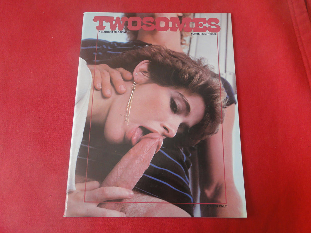 Vintage Nude Erotic Sexy Adult Magazine Twosomes 1984          GM